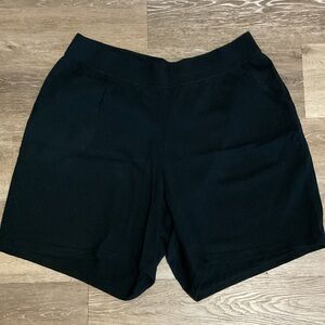 Just My Size Women's Leisure Black Shorts size 16w